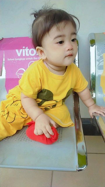 Masya Allah tabarakallah. .. udah umur 1tahun lebih .. gak kerasa bgt ..