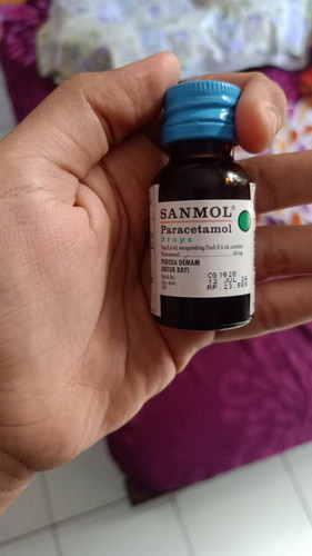 Sanmol drop sirup aman apa engga ya