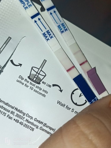 Korang , pernah tak dapat upt yg sentiasa double line walaupun guna air putih.
