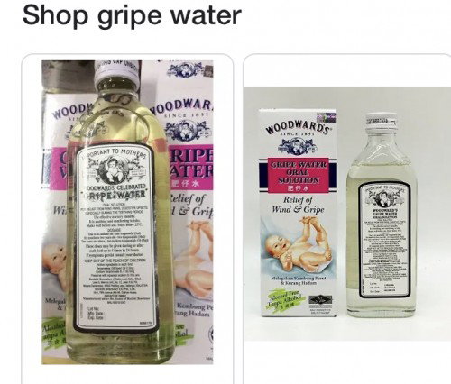 Gripe water utk kembung perut?
