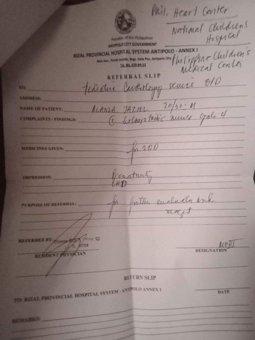 7 months premie po si baby sa antipolo district hospital sa nicu any amount of help po sana will do