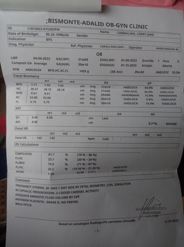 BPS RESULT