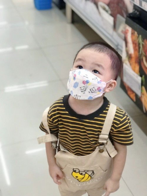 ❤️น้องยอมใส่แมสแล้ว💙