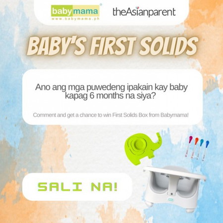 Win Baby's First Solids from Babymama!