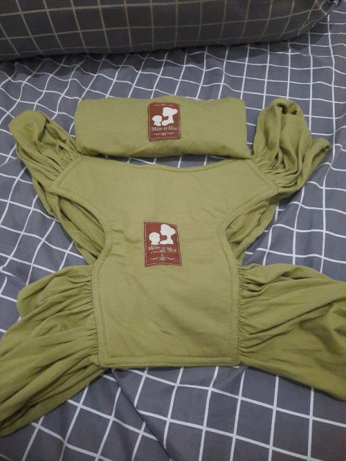 Preloved gendongan fast baby wrap, gendongan dari mere et moi bisa lihat di shopee harga asli