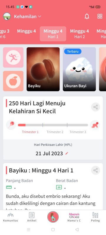 ada yg bisa jelasin gak soal Poto saya itu,saya pengguna baru jdi gak ngerti itu saya hamil atau gak