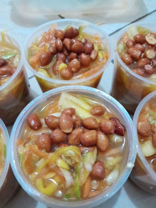 JUAL RUJAK SERUT 4 & 7 BULANAN HARGA Rp 6.000/cup 150ml