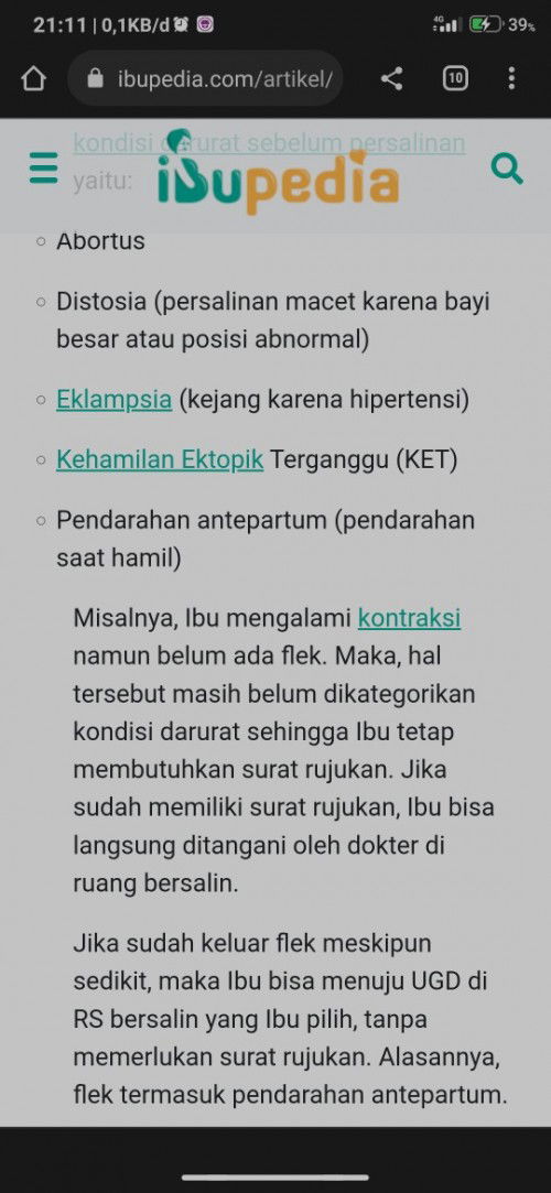 Yang punya BPJS dan mau melahirkan di rumah sakit