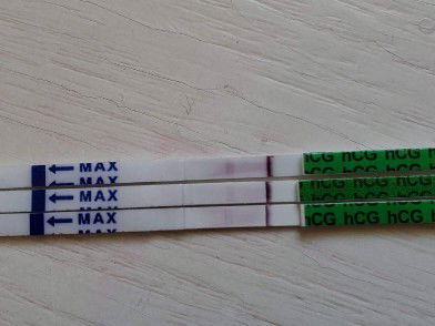 ผลตรวจครรภ์ขึ้นแบบนี้