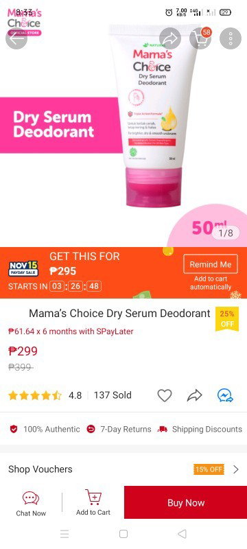 Sino na pong nakapag try ? effective po ba toh for lightning under arm ?