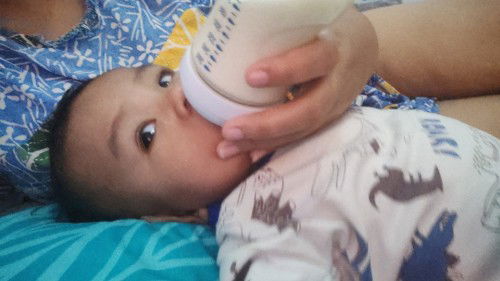 Blm bisa makan sendiri