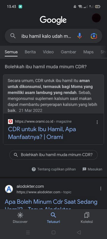 Kalo minum cdr,vitamin dari dokter apakah hrs di minum jg?