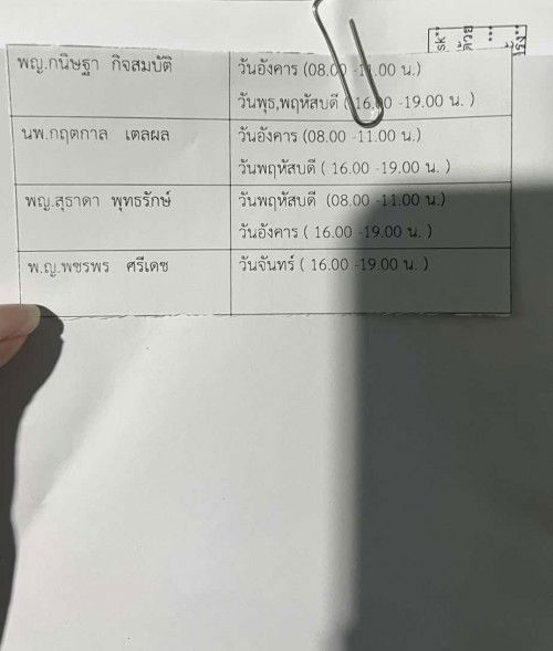 รบกวนสอบถามแม่ๆ หน่อยค่า ฝากพิเศษกับหมอท่านไหนดี รพ.ชลประทาน