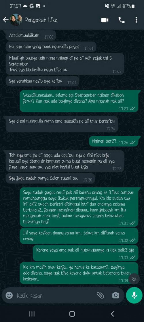 Gugatan ke 2 setelah bikin perjanjian damai tp tetep suami tdk bisa berubah