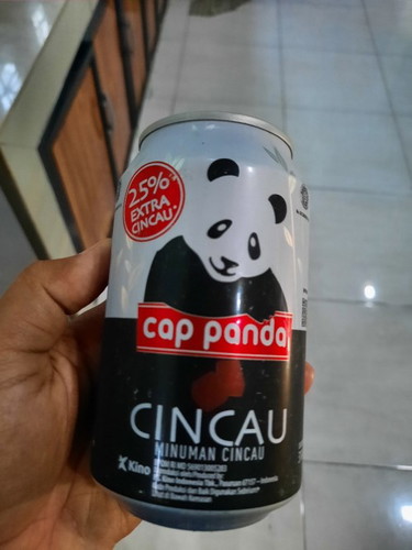Minuman cincau cap panda