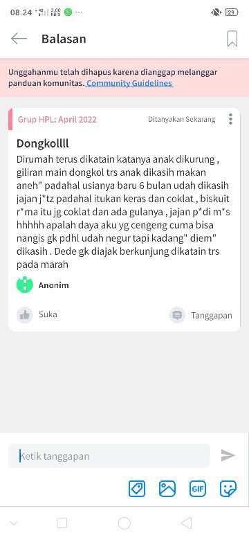 Sedih gk bisa"