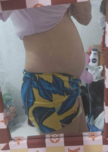 9 weeks and 3 days pregnant.