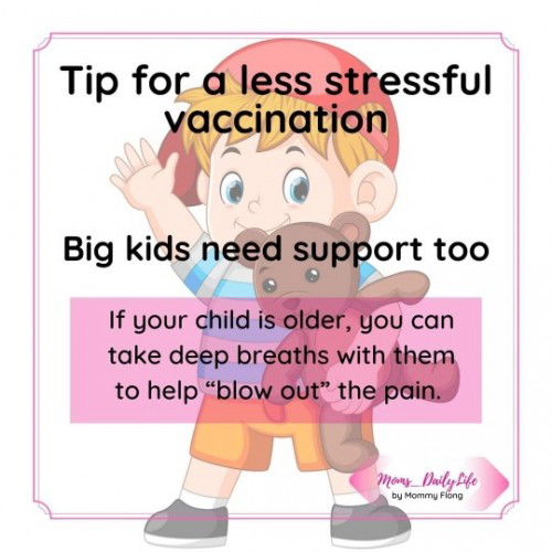 Bakuna Tips for Big Kids