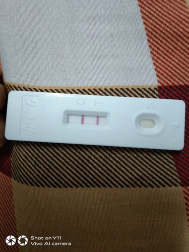 ขึ้น2ขีดเเต่ไม่มีถุงตั้งครรย์