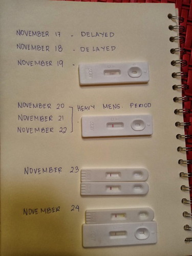 Faint Line Positive Pregnancy Test