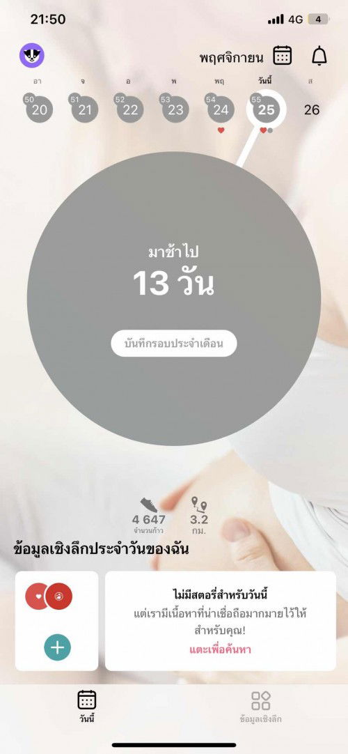 ประจำเดือนขาดมา10กว่าวันแล้ว