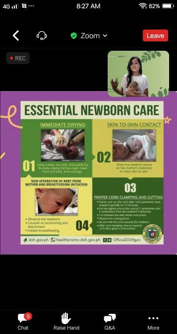 Unang Yakap at baby's first crawl