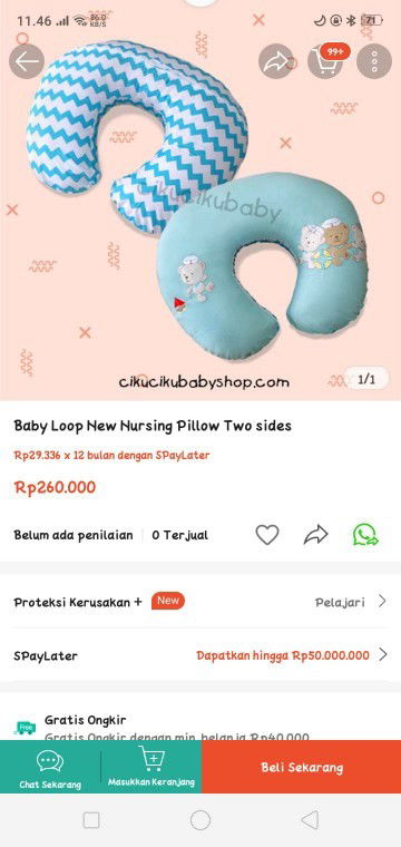 Bantal Menyusui Babyloop