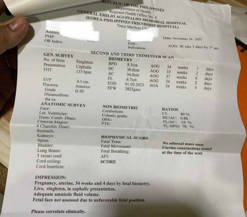 3rd trimester Ultrasound