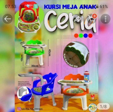 Kursi makan low budget