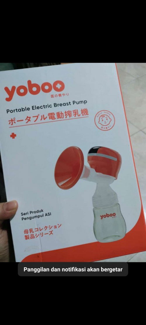 Preloved pompa asi elektrik (handsfree) merk yoboo