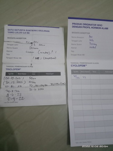 KB suntik 3 bulan
