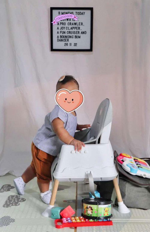 Rambut tidak rata pada bayi 9 bulan