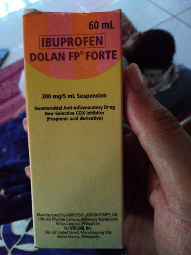 IBUPROFEN DOLAN FORTE - Gamot sa sakit ng ngipin ng bata syrup?