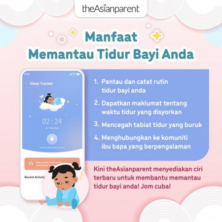 Tahukah anda cara nak rekodkan corak tidur bayi anda?
