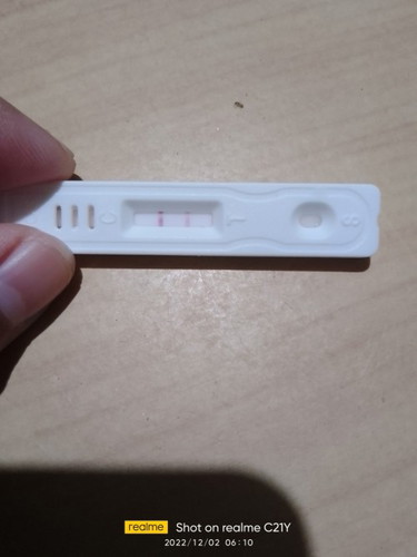 pregnancy test.
