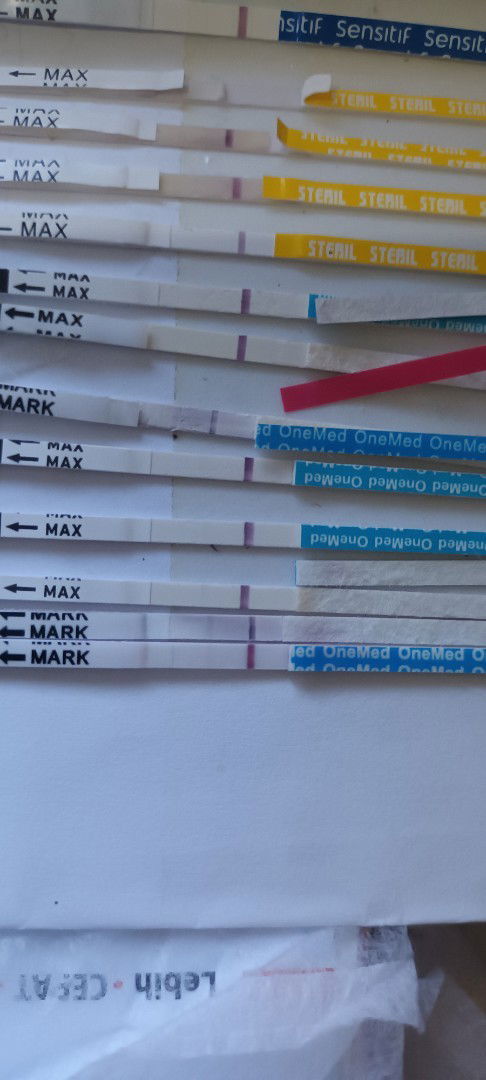 Telat 2 bulan lebih, tespack samar