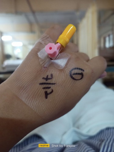 Hb drop admit ward lagi 😌