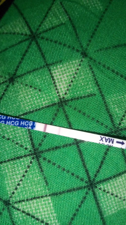 HASIL TESTPACK selalu samar