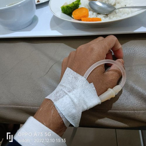 Flek yang mengakibatkan pendarahan