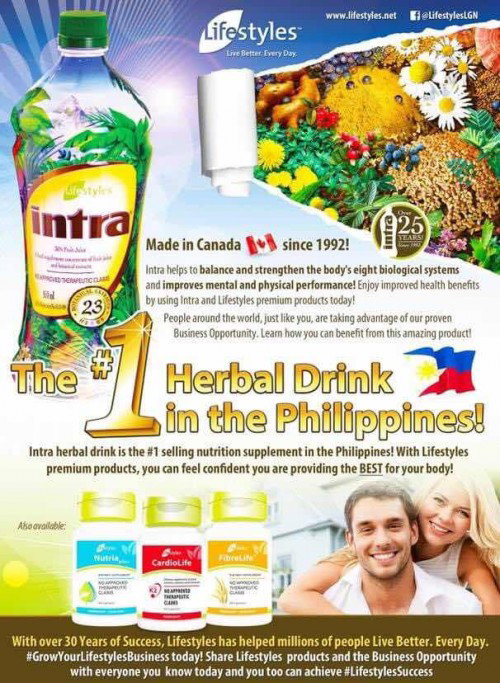 Intra herbal drink