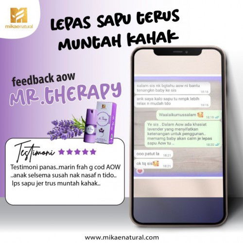 Minyak AOW Mr Therapy pilihan ibu2