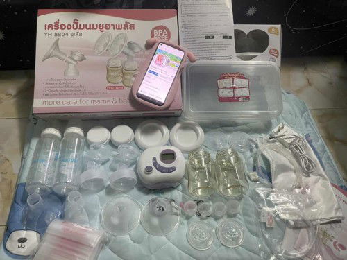 ส่งต่อ เครื่องปั๊มนมไฟฟ้า 2600 ส่งฟรี ได้ทั้งหมดนี้