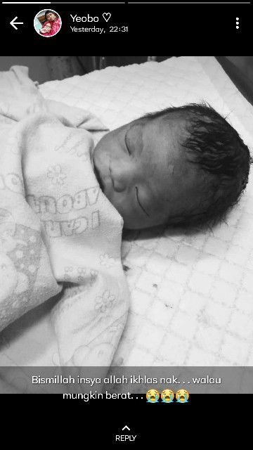 Bayi lahir meninggal (long story)