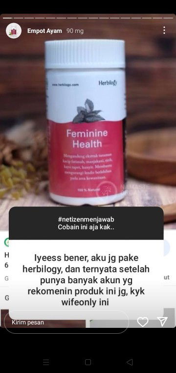 Empot perawatan setelah melahirkan