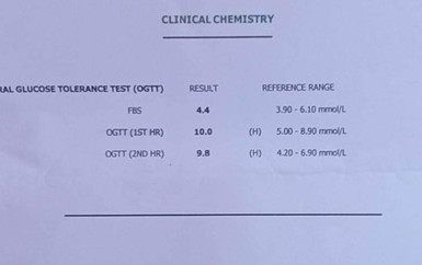 OGTT Result