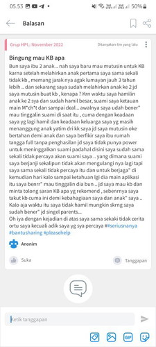 Bingung Kb apa