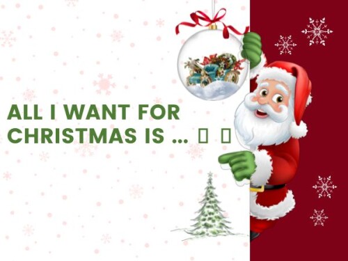What do you want for Christmas?