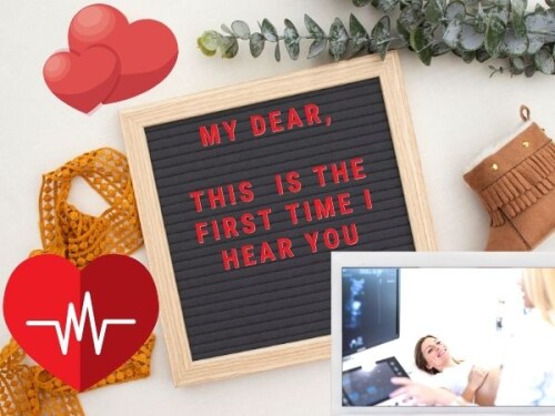 Did you listen to your little one's heartbeat for the first time?
