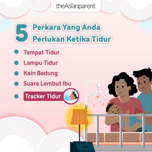 Sudahkah anda menjejaki tidur si comel anda?