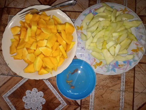 Pagakain ng hilaw na papaya at malasado na itlog.